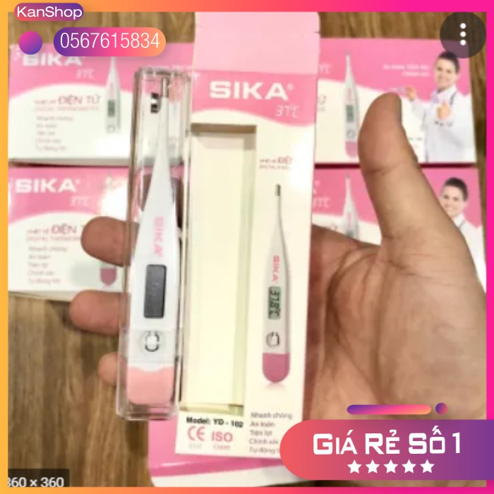 Que Đo Nhiệt Kế Cho Bé Sika YD-102