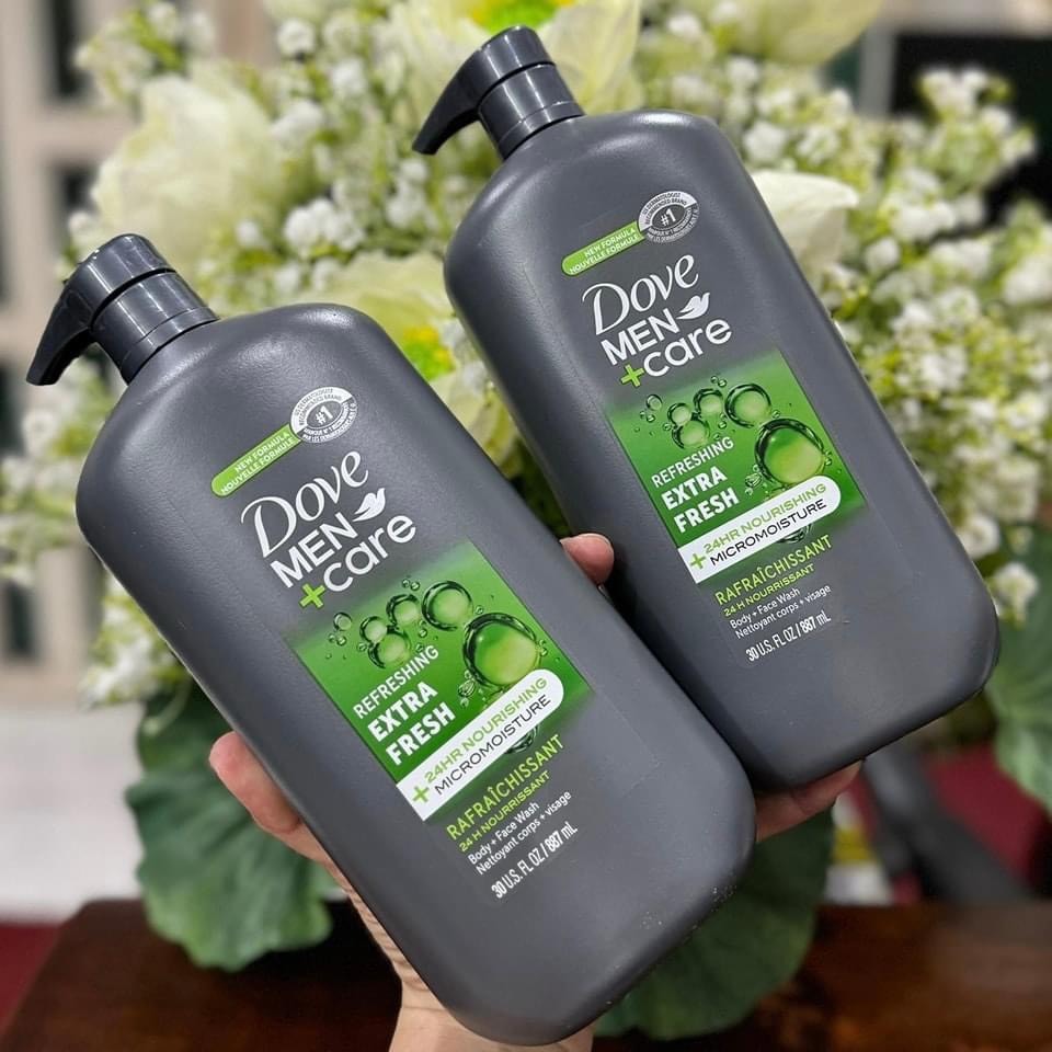 Sữa tắm Dove Men Care Extra Fresh Mỹ
