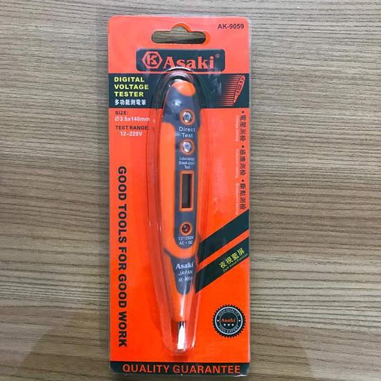 Bút thử điện điện tử Asaki AK-9059 (Cam)
