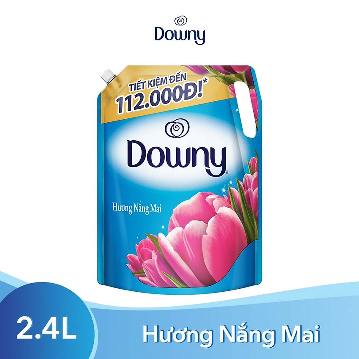 [HCM]Nước xả Downy nắng mai túi 2.4L (Mẫu Mới Date 2025)