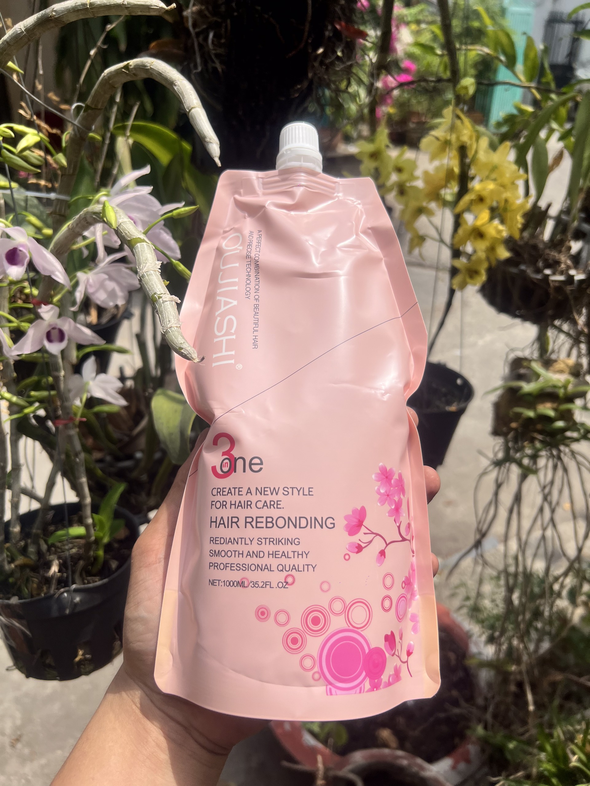 Kem duỗi tóc hoa anh đào | made in japan | 1000ml