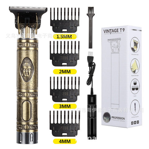 TÔNG ĐƠ CẮT TÓC CHUYÊN NGHIỆP T9 HÌNH PHẬT , HÌNH RỒNG CAO CẤP GD183