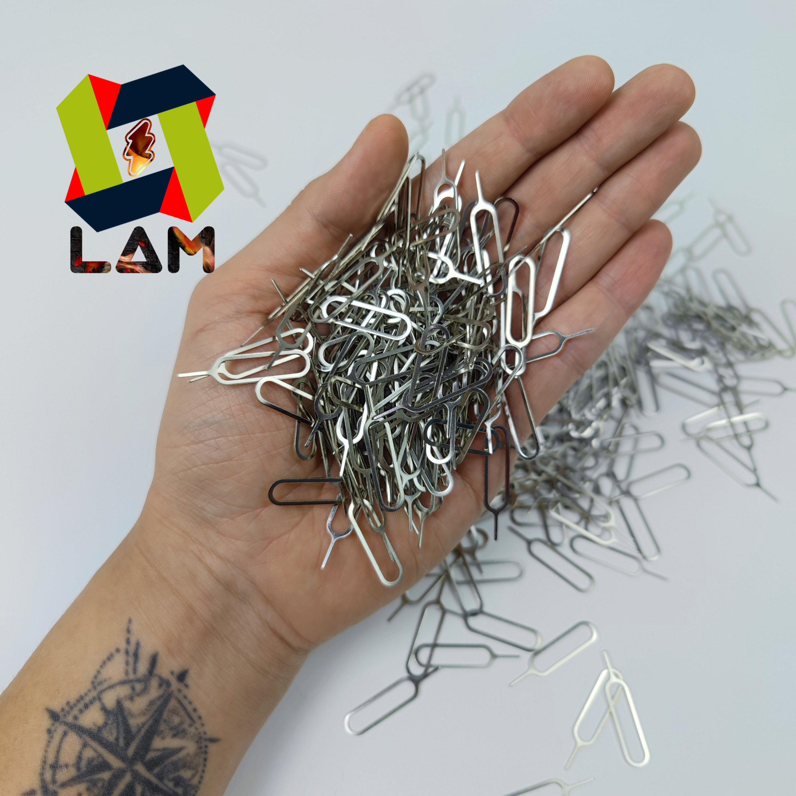 (Tặng chọt sim) Que Chọc Sim Cao Cấp Thép Không Gỉ Cho iPhone Android | Que Chọt Sim