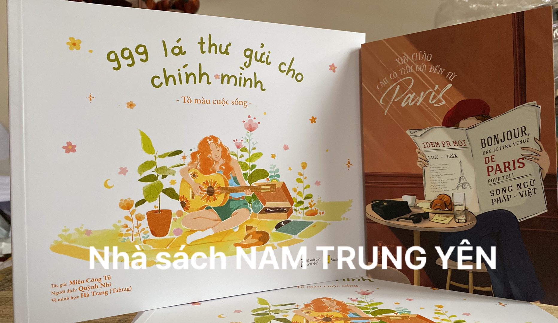 Sách - Xin Chào, Cậu Có Thư Gửi Đến Từ Paris - Idem pr moi (Lily – Lisa)