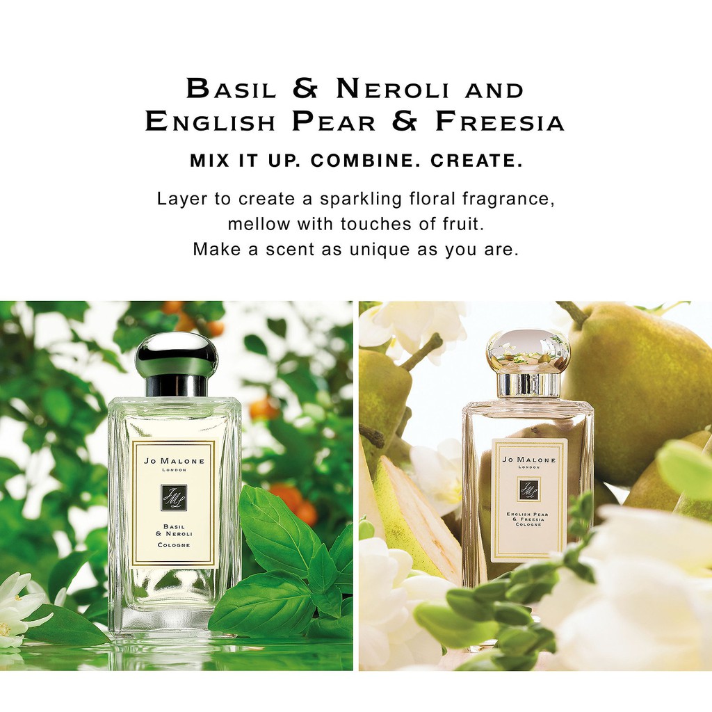 [S.A.L.E] 🌟 Nước hoa dùng thử Jo Malone Basil & Neroli Test 10ml/20ml Spray / Chuẩn authentic #.founderperfume