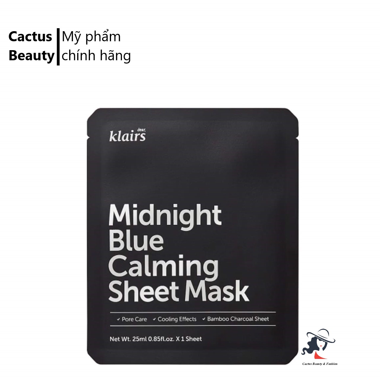 [HCM]Mặt Nạ Klairs Midnight Blue Calming Sheet Mask
