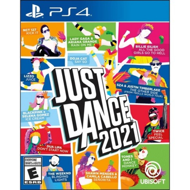 [Nhập ELJAN22 giảm 10% tối đa 200k đơn từ 99k]Đĩa Game PS4&PS5: JUST DANCE 2021