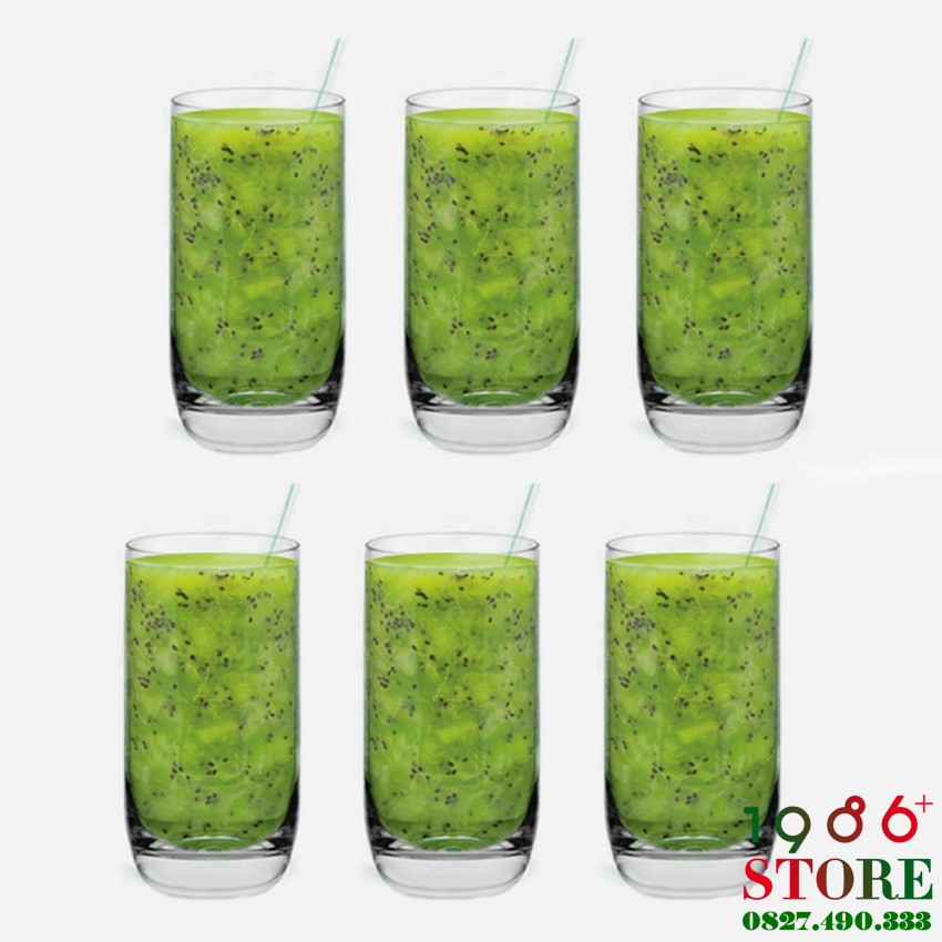 Bộ 6 Cốc Thủy Tinh Top Drink Ocean – B00310 – 305ml