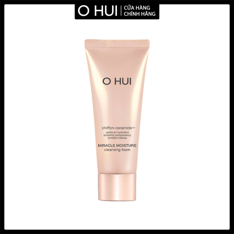 Sữa rửa mặt Ohui Miracle Moisture Cleansing Foam 80ml giá rẻ