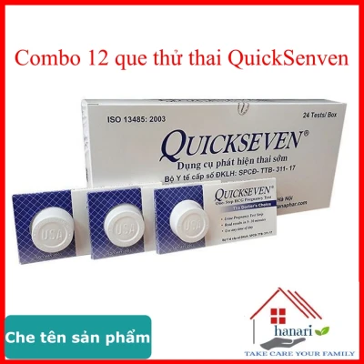 Que thử thai QuickSeven - 12 que test