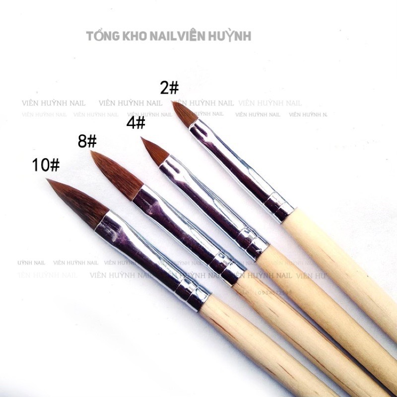 Cọ làm hoa nổi , đắp bột , nặn charm nail