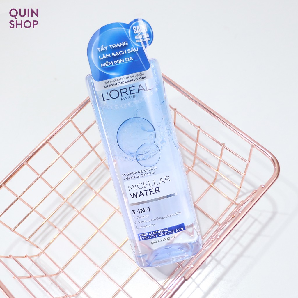 [HCM]Nước Tẩy Trang Loreal Micellar Water 3 In 1