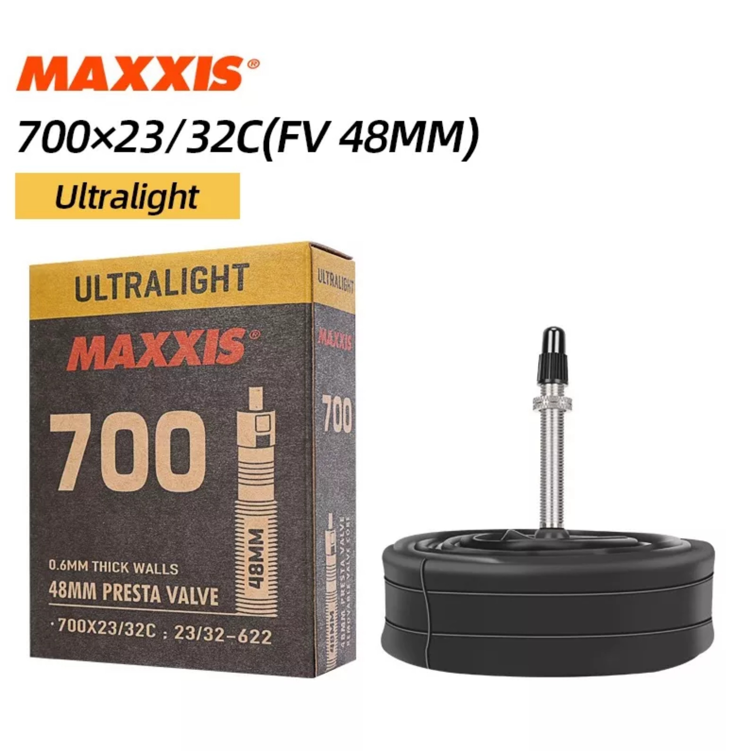 RUỘT XE ĐẠP MAXXIS ULTRA LIGHT 700×23/32c