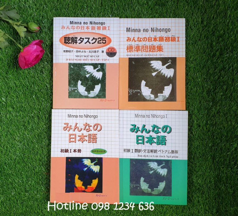 Mua Sách Minna no nihongo sơ cấp 1 (SGK + Bản dịch+ Bài tập+ Tập viết)