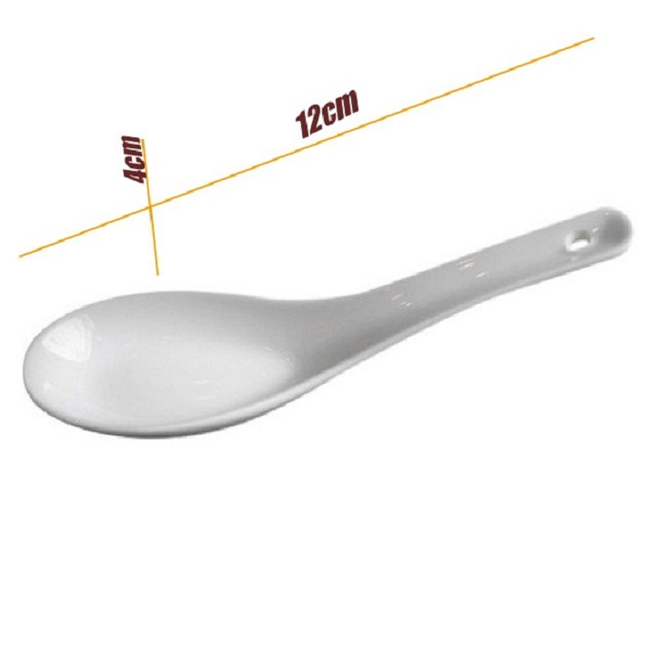 Sét 20 Thìa trắng sứ giá sỉ