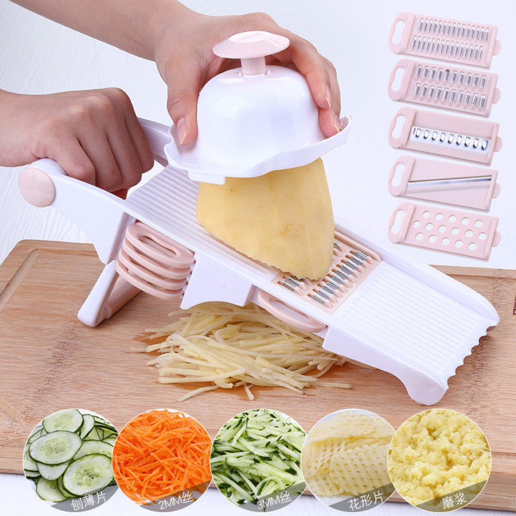 Nạo Rau Củ Quả Đa Năng 5 In 1