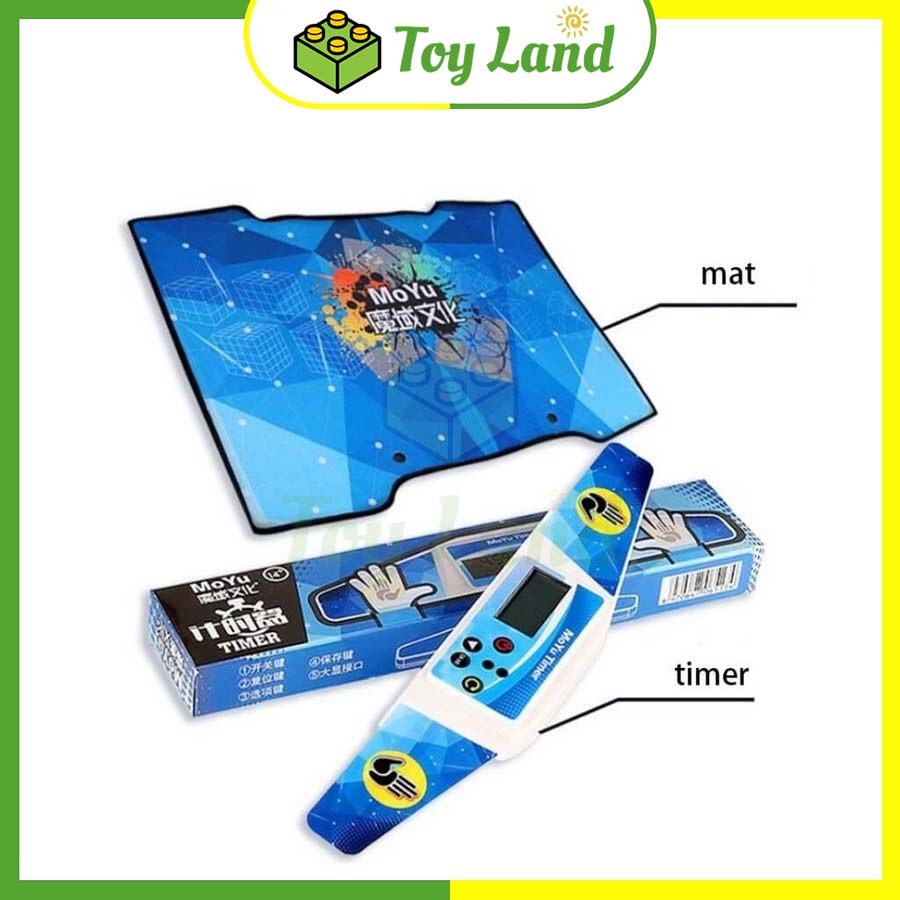 Đồng Hồ Bấm Giờ MoYu Timer Rubik Đồ Chơi Lắp Ráp Xếp Hình Rubic