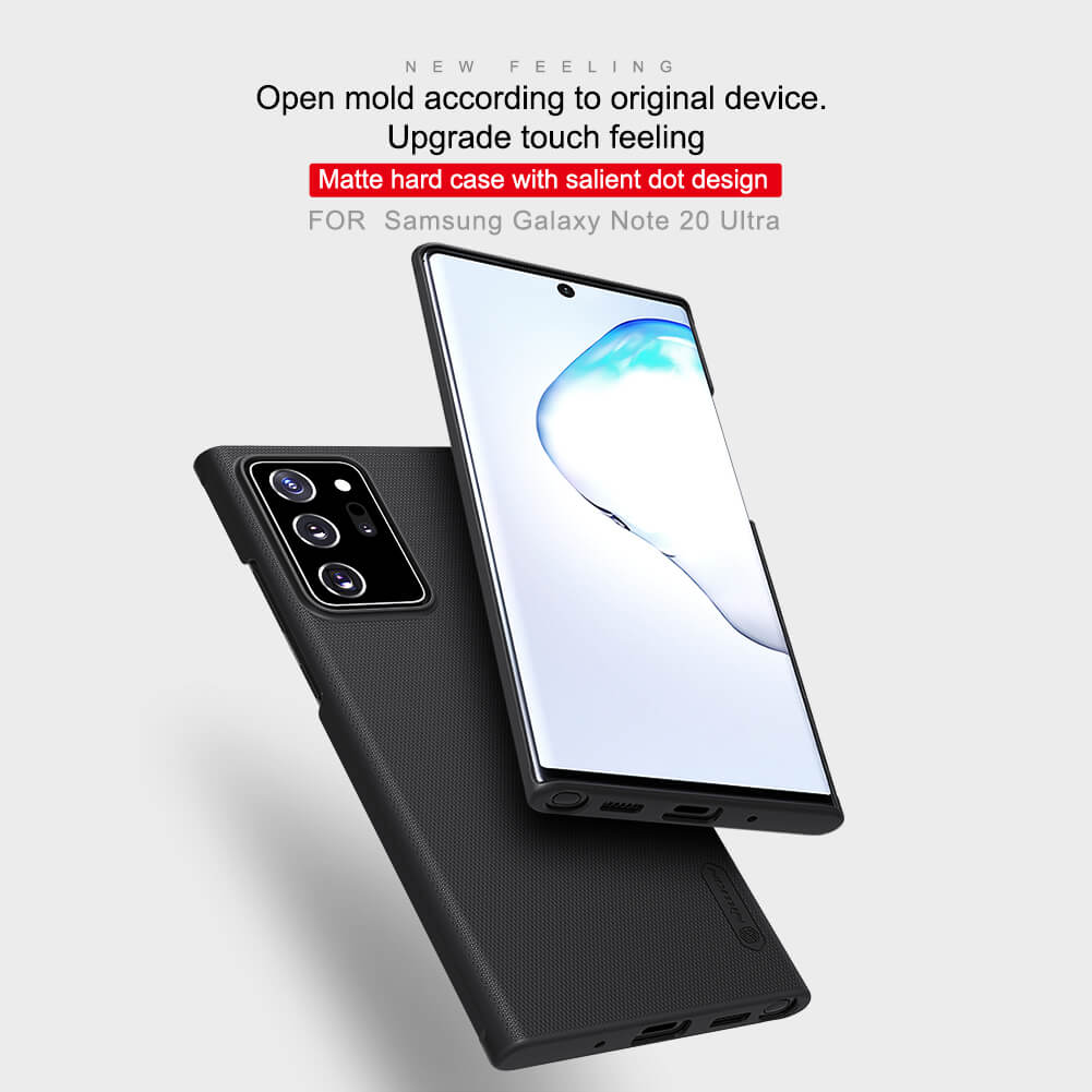 Ốp lưng cứng Nillkin cho Samsung Galaxy Note 20 Ultra ,Note 20 Ultra 5G- chống bám vân tây, ốp cứng
