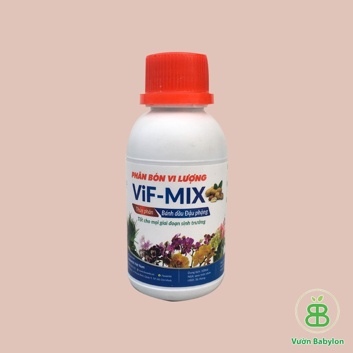 Phân Bánh Dầu Đậu Phộng VIF MIX 100ml