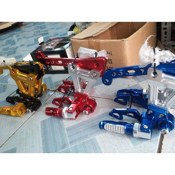 Gác chân biker cho xe exciter , chế độ xe điện