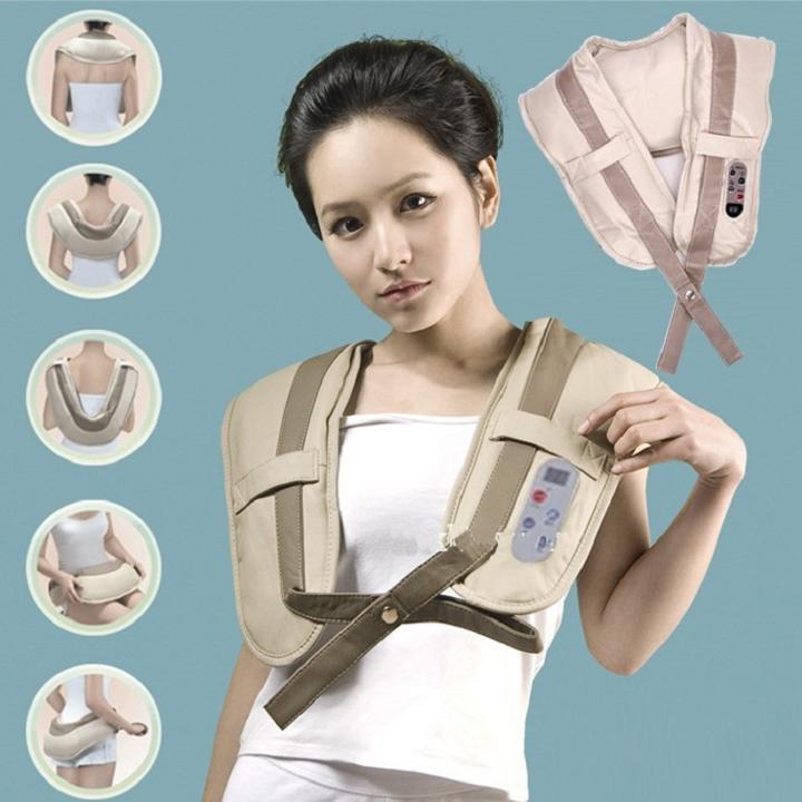 [HCM]đai massage lưng vai cổ - đai mát xa lưng vai cổ