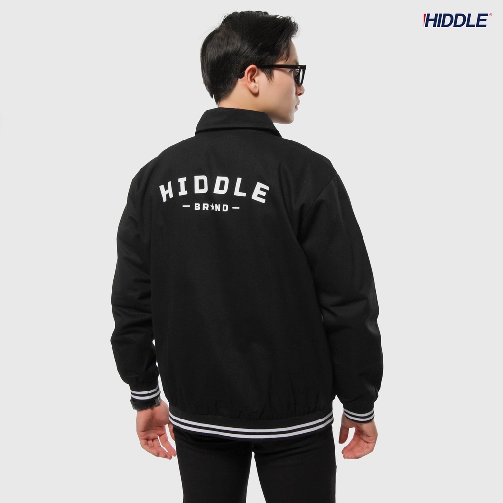 Áo khoác nam Bomber Varsity HIDDLE cổ bẻ 281221