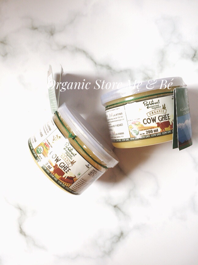 [HCM]Bơ ghee hữu cơ 200ml - Ấn Độ