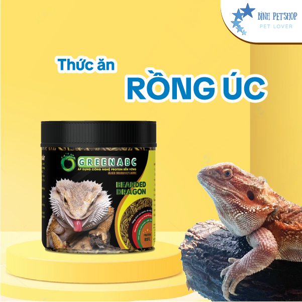 Thức ăn cho Rồng Úc, Rồng Râu (Bearded Dragon)