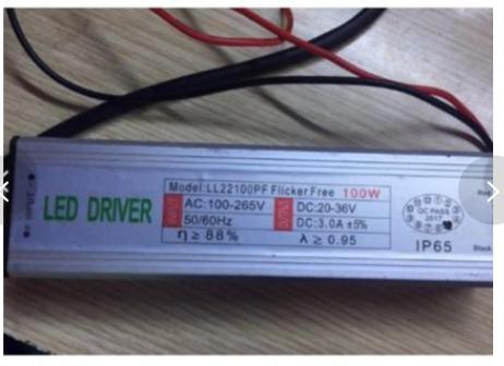 Chấn lưu  đèn led 20-36v-100w