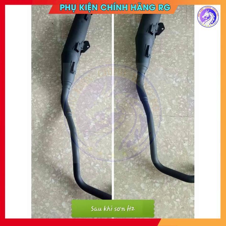 Sơn Pô Chịu nhiệt samurai h2 màu đen