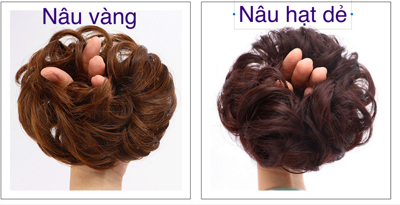 (ĐƯỢC CHỌN MÀU ) BÚI TÓC GIẢ RỐI LOẠI MỎNG SIÊU NHẸ TRẺ TRUNG - TÓC GIẢ