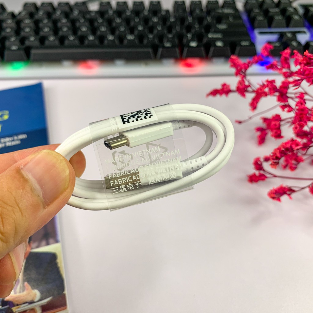 Dây cáp sạc nhanh USB Type C SS Galaxy S8/S8 Plus/ Note/ S9/S10