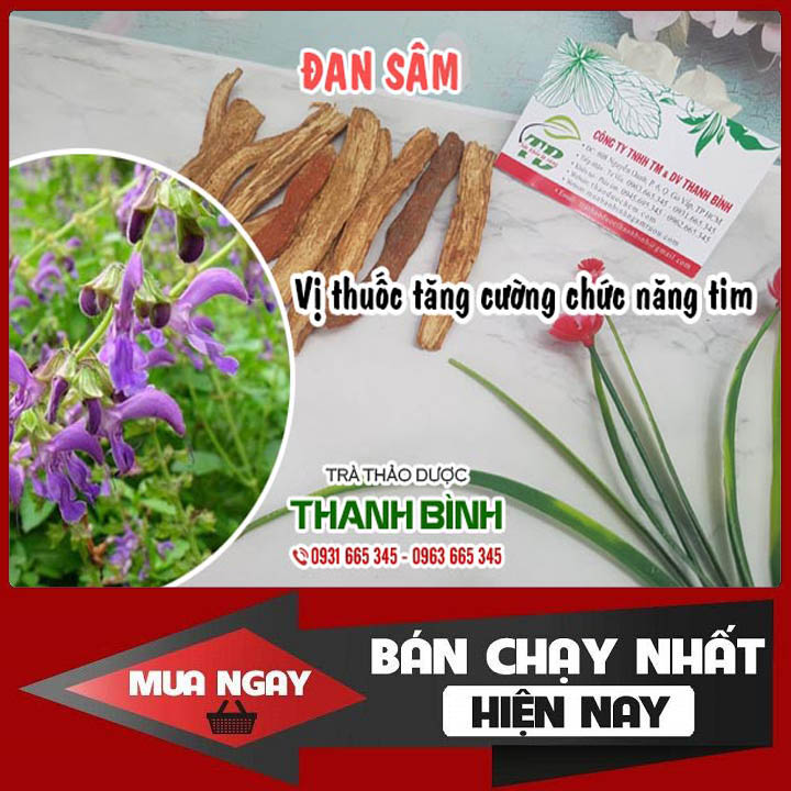 Combo 2kg Đan Sâm Hàng Công Ty - Thảo Dược Thanh Bình