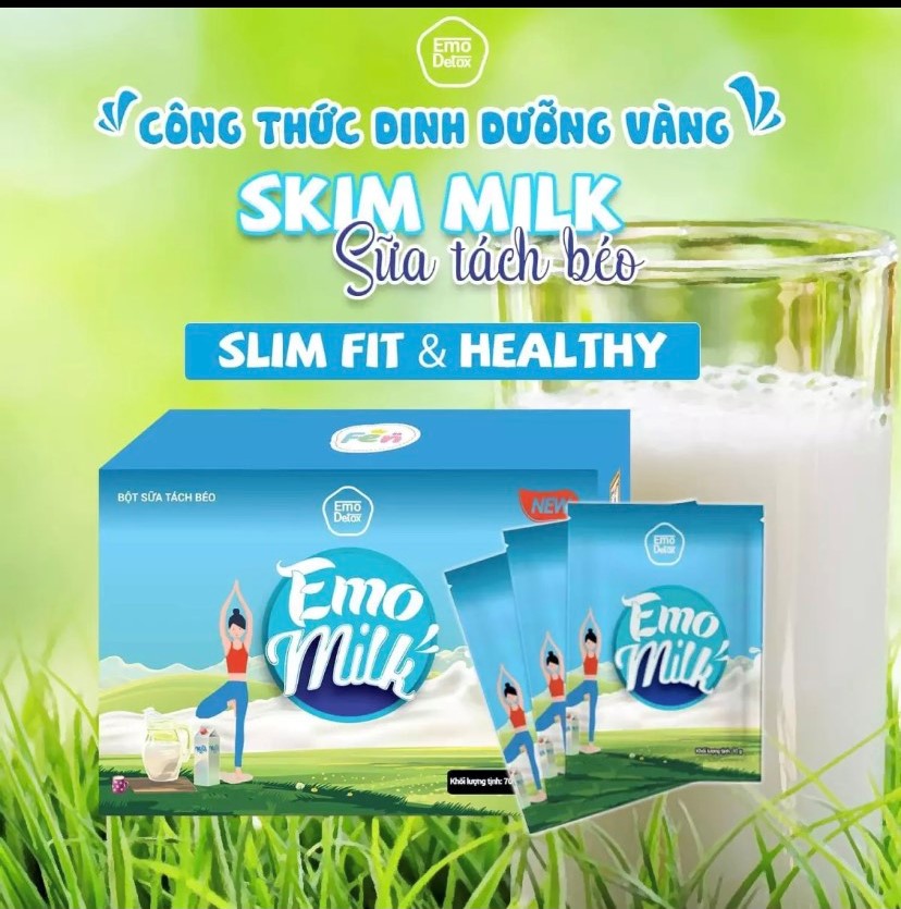 Sữa Giam Cân Emo Detox  Freeship+ Qùa