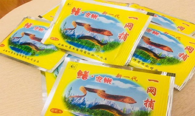 combo 5 gói thuốc Dụ lươn + trạch ăn dạng bột y hình