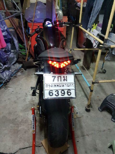 Pát biển số đút ốp gầm Moto PKL Xe máy