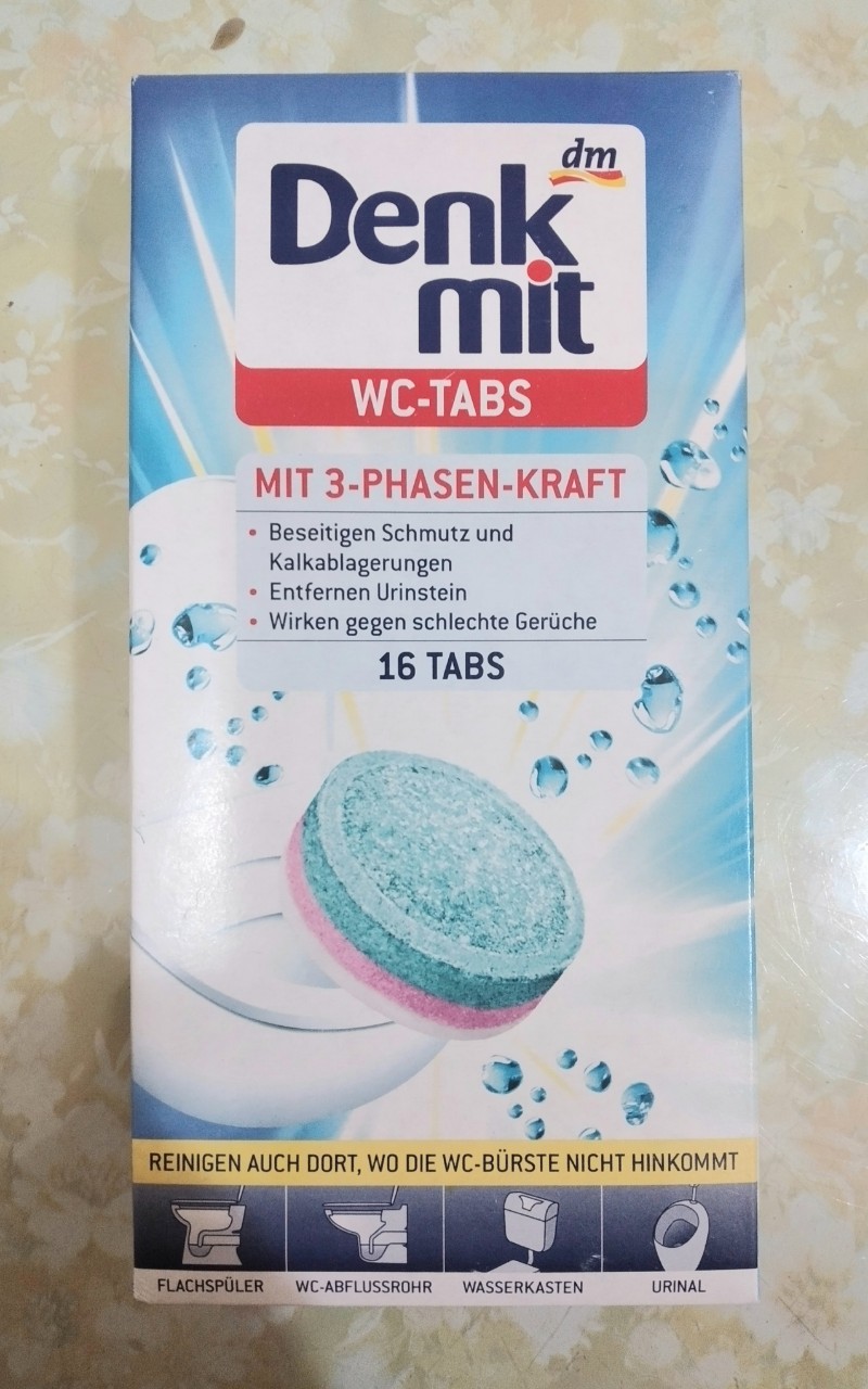Viên tẩy bồn cầu Denkmit của Đức