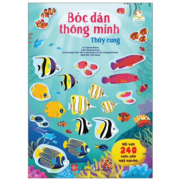 Fahasa - bóc dán thông minh - thủy cung
