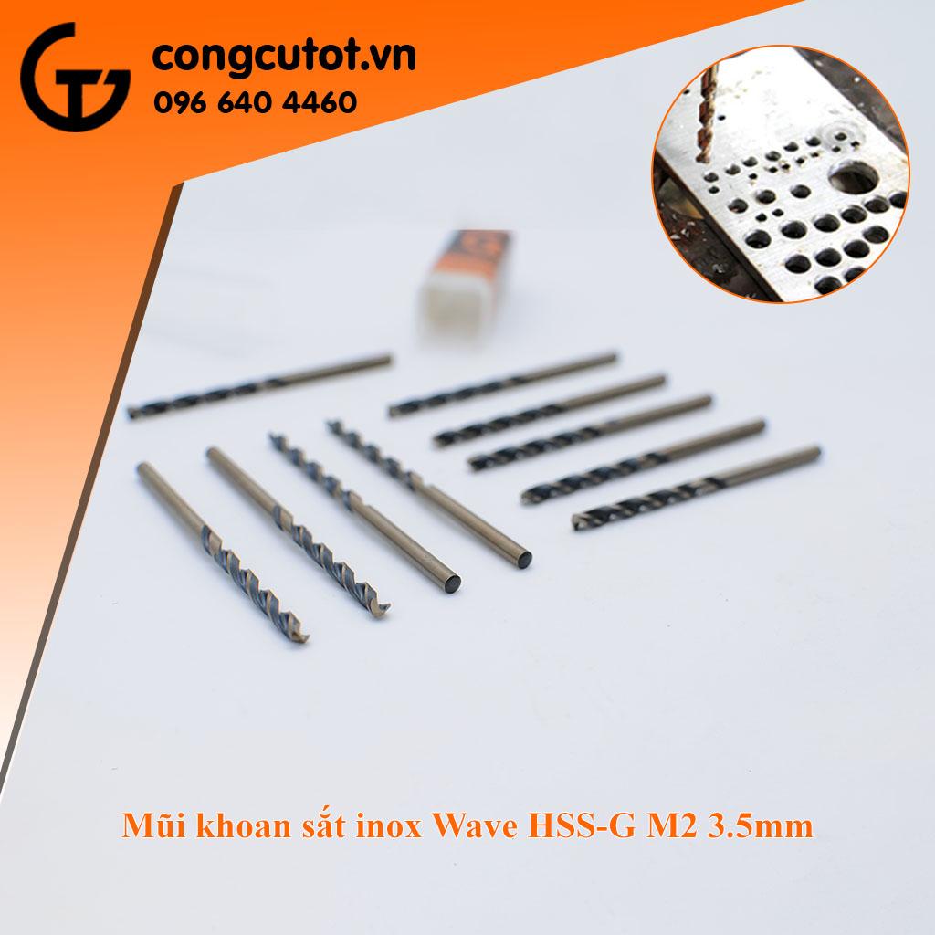 Mũi khoan sắt, inox Wave các cỡ