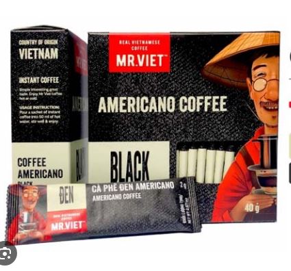 Americano Black Instant Coffee 20bags x 2g
