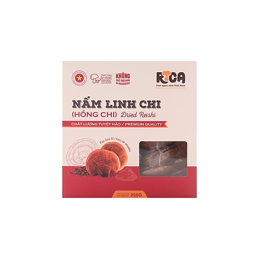 [HCM]NẤM LINH CHI RICA 250G