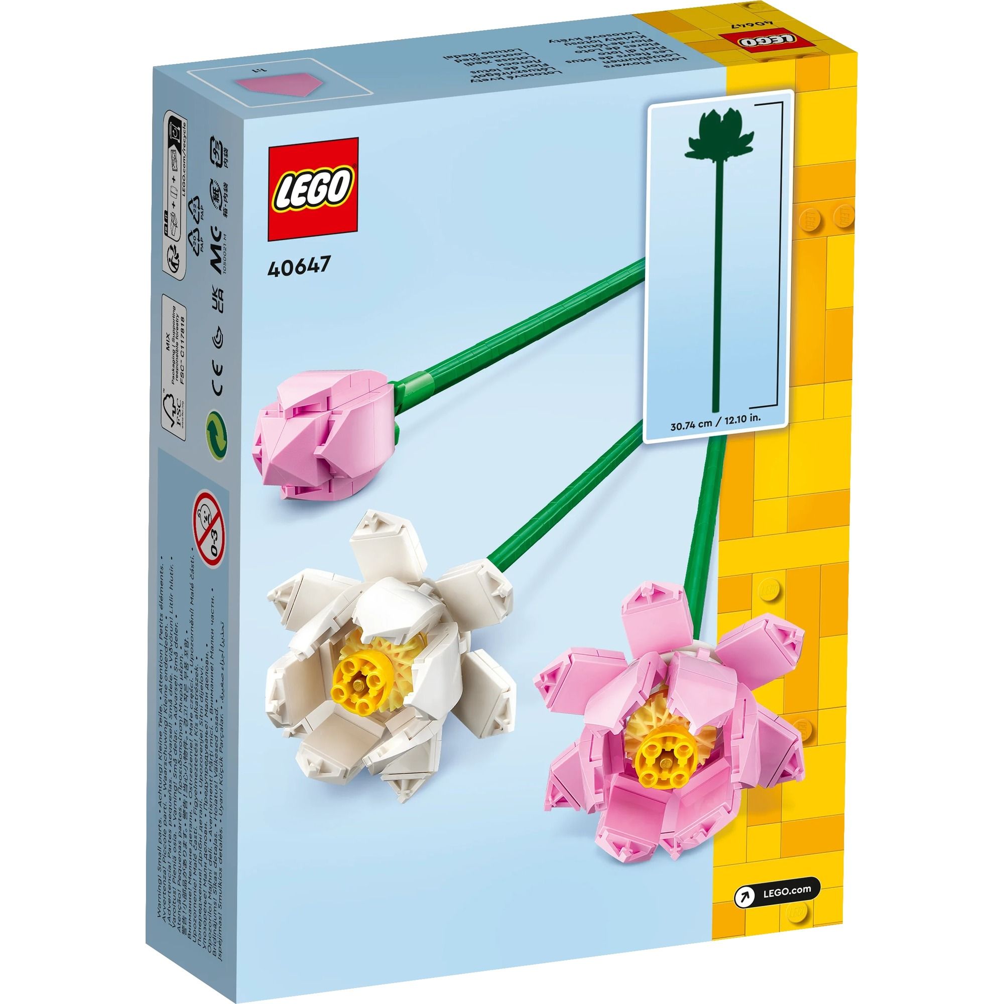 LEGO FLOWER 40647 Đồ chơi lắp ráp Hoa sen LEGO® (220 Chi Tiết)