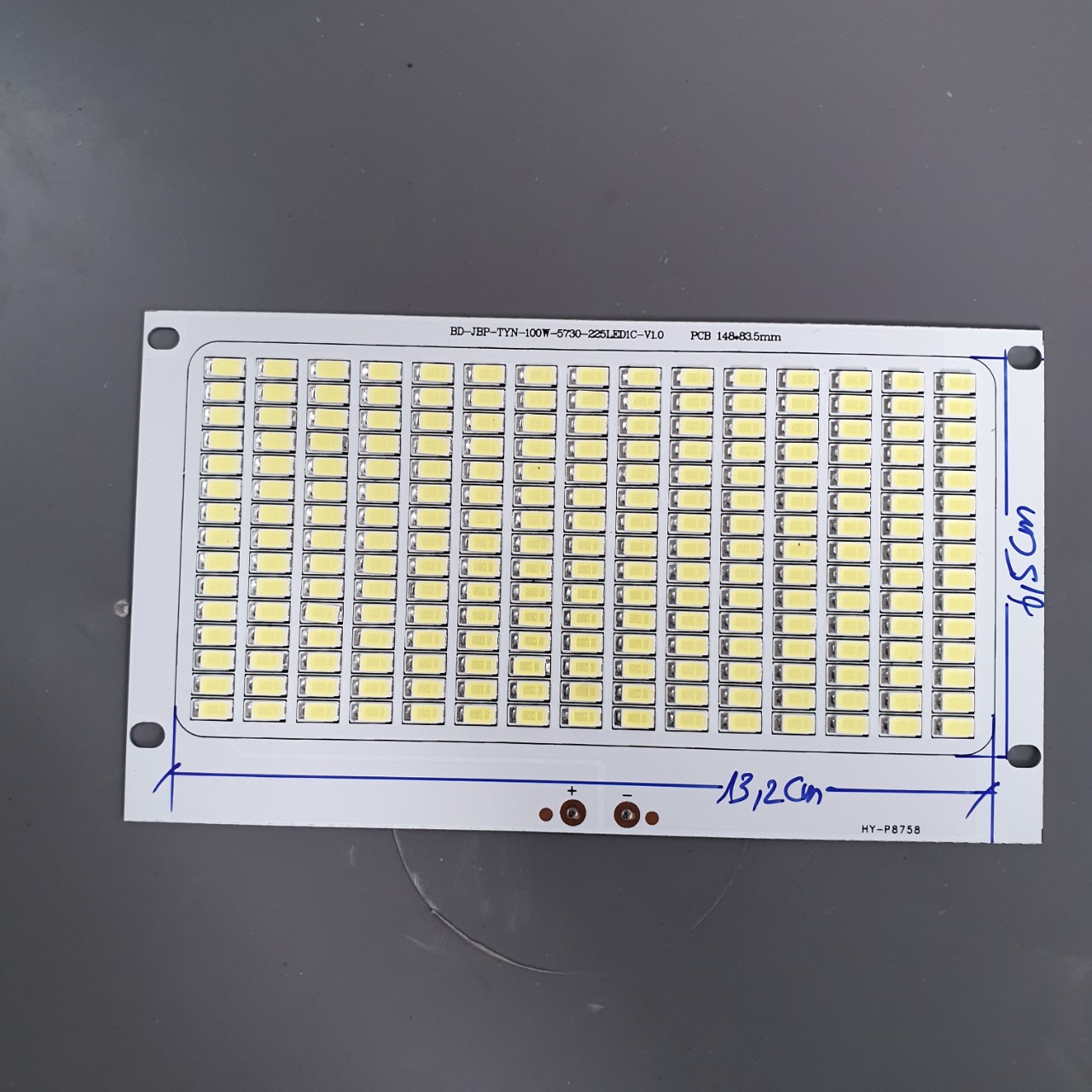 Led 5730 - 225Led. Đèn NLMT 100W (Bảng led + mạch + điều khiển)