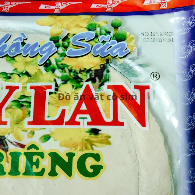 [10 miếng siêu to]Bánh Phồng Sữa Sầu Riêng Thúy Lan