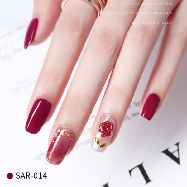 Sơn gel As mã SAR 15ML - chai đỏ