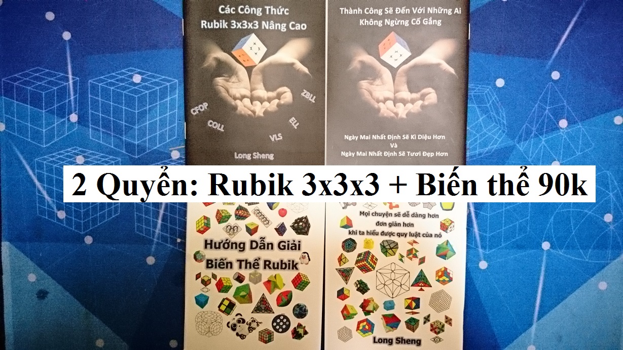 Hướng dẫn giải Biến thể Rubik. Tiếng Việt, in màu. Cẩm nang cho tất cả người chơi Rubik