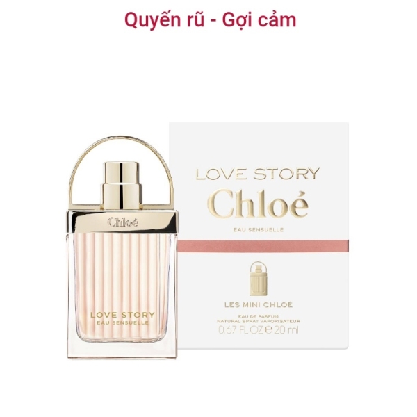[HCM]Nước hoa nữ Chloe Love Story Sensuelle 75ml