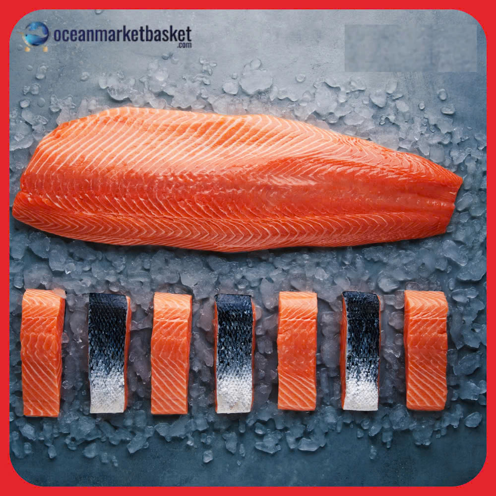 HCM - Cá hồi nhập khẩu cắt thỏi / Salmon Cut Cubes