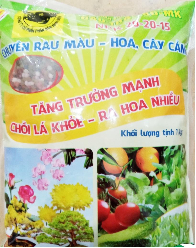 Phân Bón NPK 20-20-15 Bình Điền 1kg - Dinh Dưỡng Vàng Cho Mọi Loại Cây Trồng