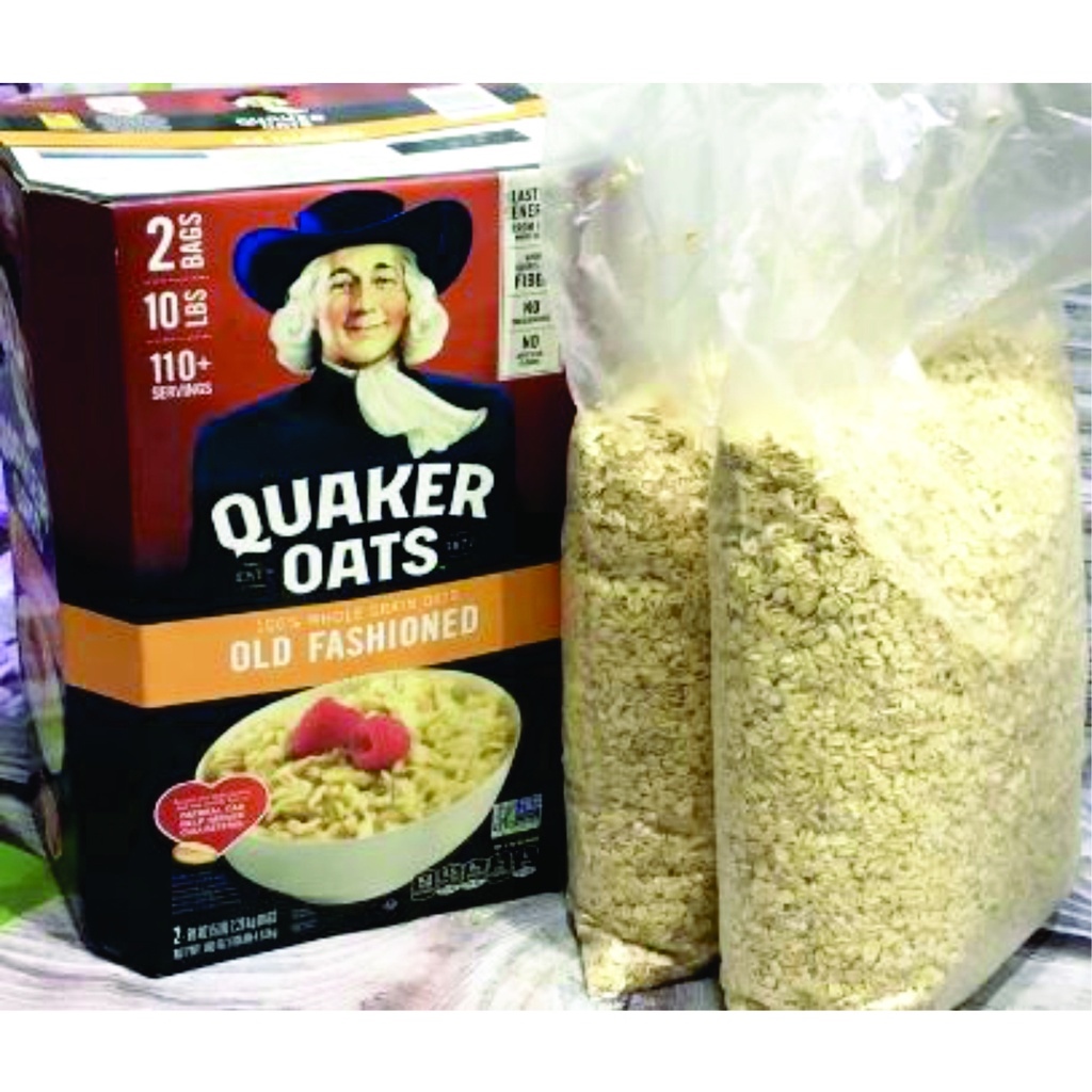 Yến Mạch Mỹ Quaker Oats Old Fashioned Yến mạch Quaker khui thùng túi